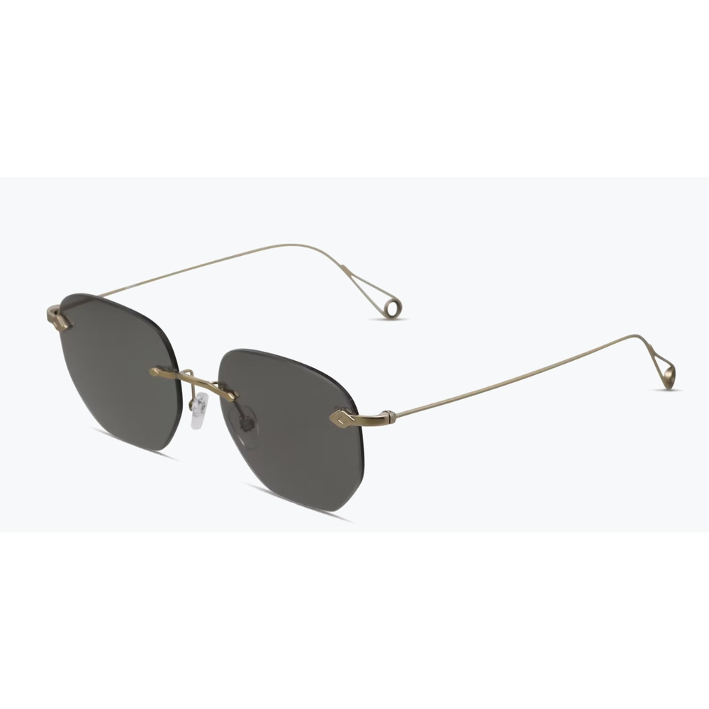 YOJI HARUTO 32-001461 GOLD EYEGLASSES SUNGLASSES FRAME 54-17-145
